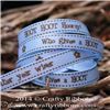Order  Spring Owl Ribbon - Who gives a HOOT Blue